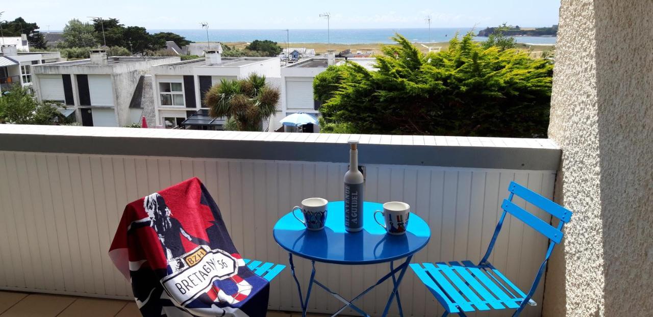Appartement ,Le Trimaran, Avec Vue Sur L'Ocean Guidel Bagian luar foto