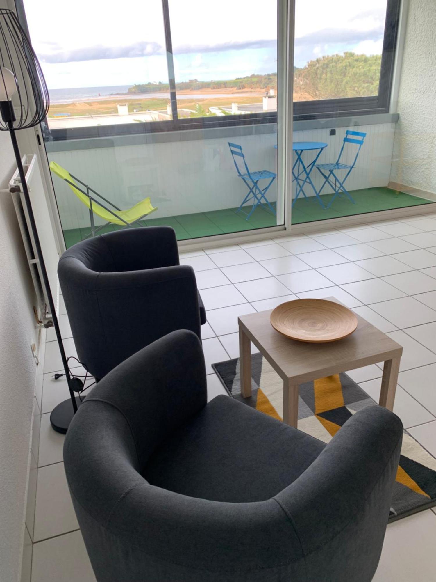Appartement ,Le Trimaran, Avec Vue Sur L'Ocean Guidel Bagian luar foto